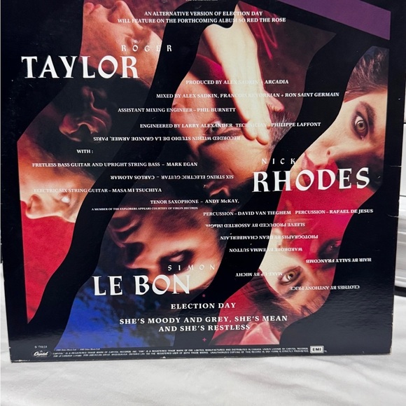 🎶✨ Arcadia – “Election Day” (The Consensus Mix) 12” Vinyl Single – 80s Gold ✨🎶 - Picture 11 of 16